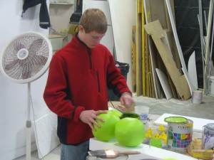 Painting A Coconut