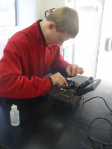 Me Splicing Wires