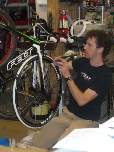 Charles, owner of Trailhead Bicycle Co.